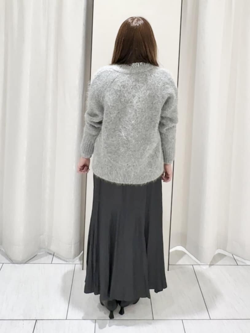 ʏᴜᴋɪᴋᴏさんの「UNTITLED｜【ゆったり】アルパカ混シャギー カーディガン」を使ったコーディネート