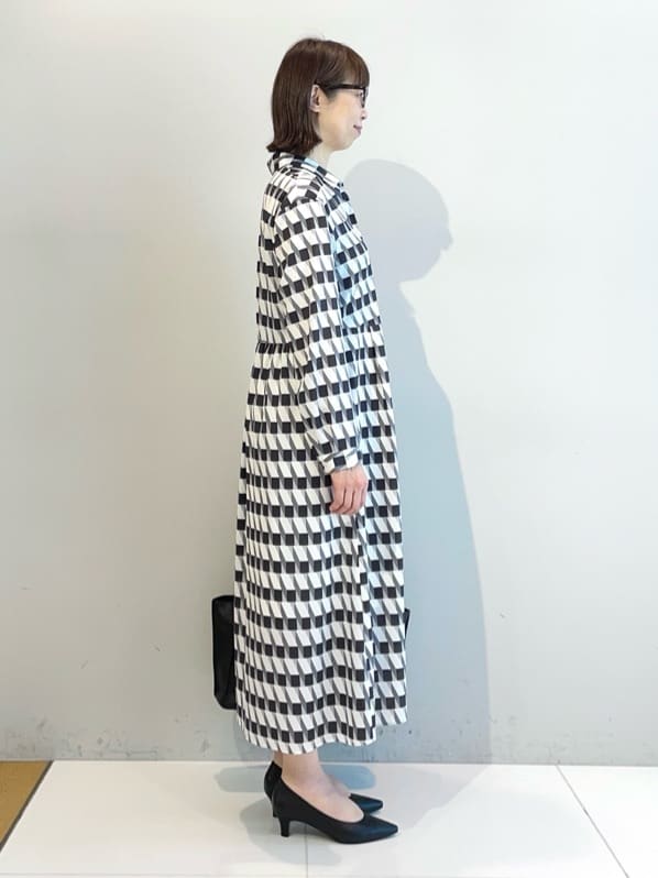 murayamaさんの「INDIVI｜【洗える／上品】きれいめ着流しカーディガンニット」を使ったコーディネート
