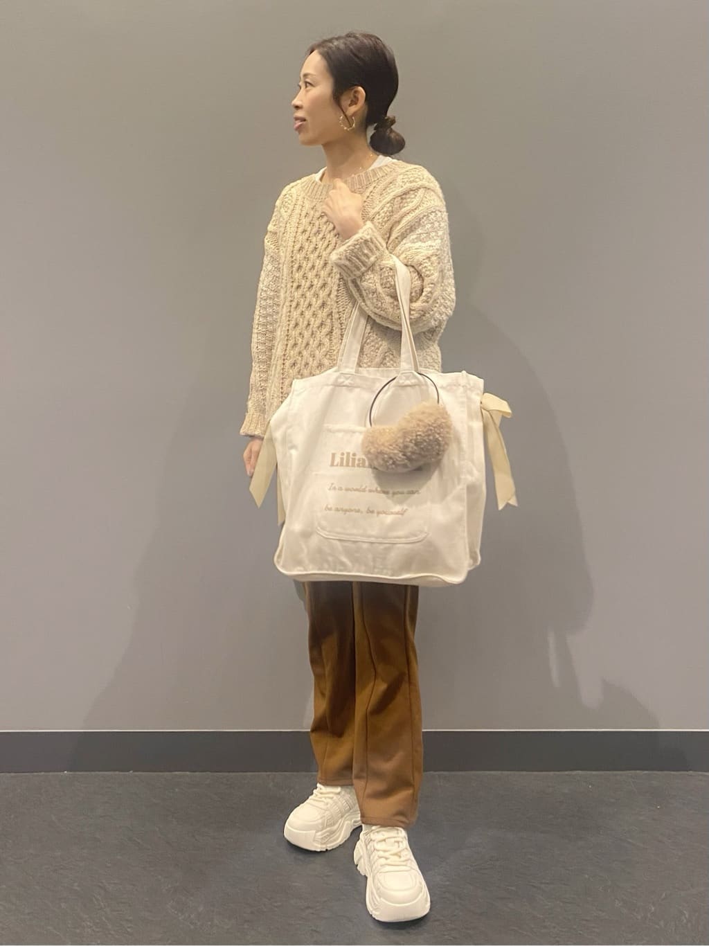 hiraさんの「ESPERANZA｜厚底スニーカー」を使ったコーディネート