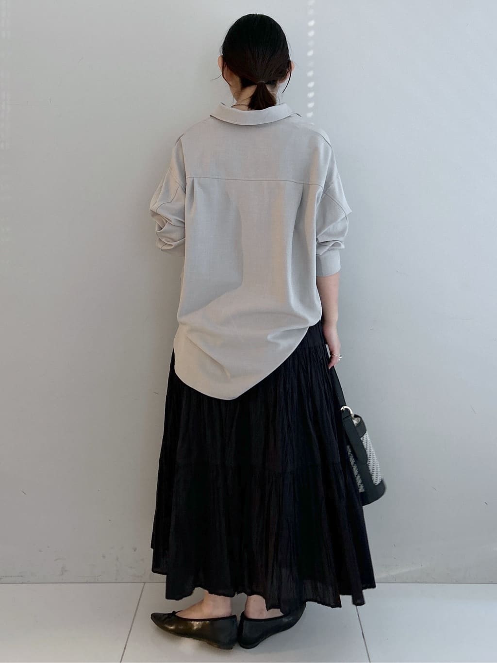 Hirokaさんの「Dessin｜【2点セット・洗える】メランジツイルセットアップ」を使ったコーディネート