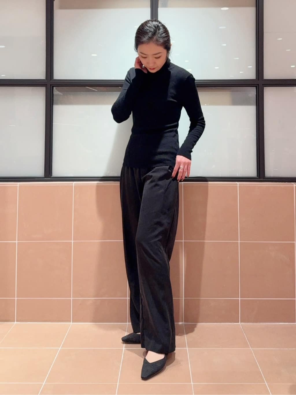 kaoriさんの「ESPERANZA｜Oito和紙フラットパンプス」を使ったコーディネート