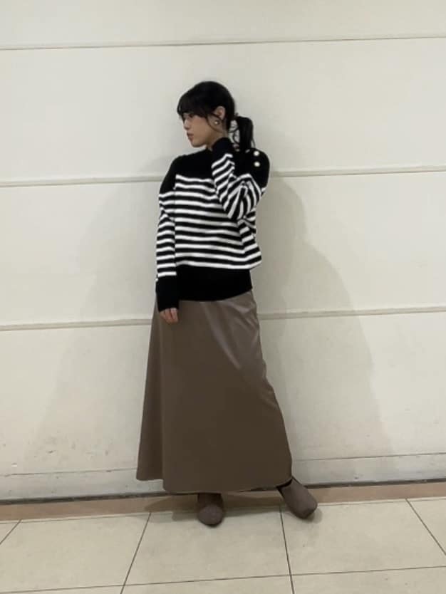 watanabeさんの「UNTITLED｜【洗える】ミラノリブニット」を使ったコーディネート