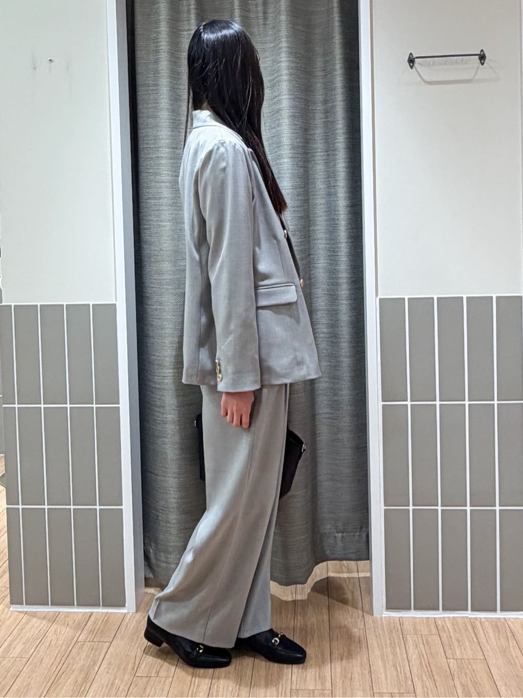 Kotoさんの「grove｜高評価！【洗濯機OK】ベーシックニット【毛玉軽減】」を使ったコーディネート