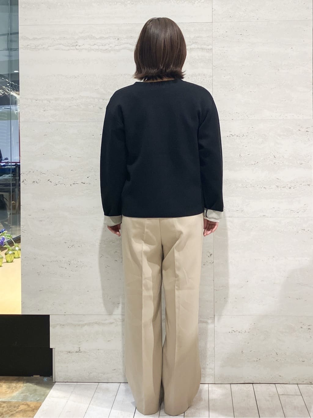 FUKAさんの「OPAQUE.CLIP｜スナップボタンニットカーディガン【洗濯機OK】」を使ったコーディネート