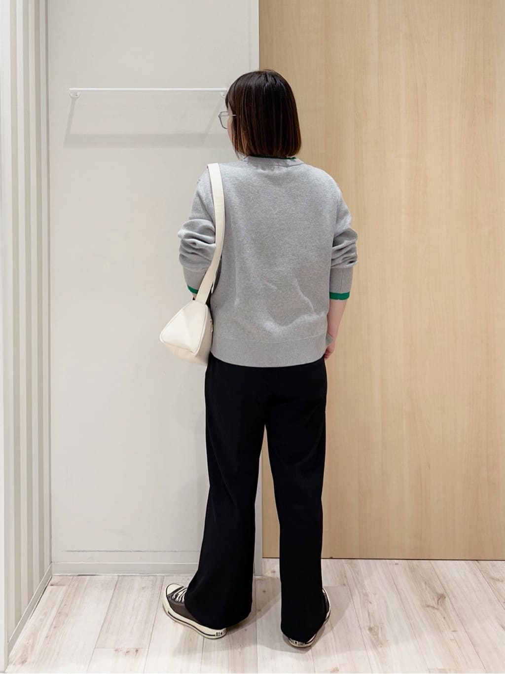 maaaさんの「SHOO･LA･RUE｜カジュアルからきれいめまで ワンハンドル ショルダーバッグ」を使ったコーディネート