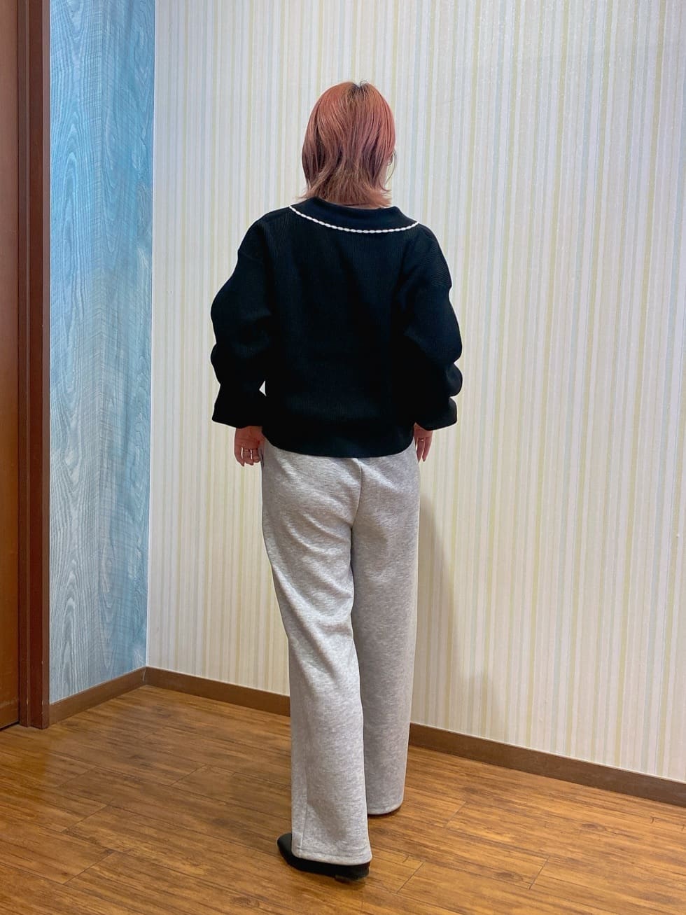 ayaさんの「SHOO･LA･RUE｜襟付きレース風カーディガン」を使ったコーディネート
