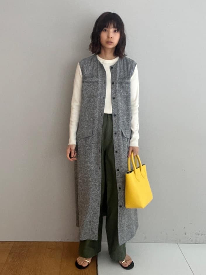 misaさんの「DRESSTERIOR｜◆【ウォッシャブル】コットンフルニードルニット」を使ったコーディネート