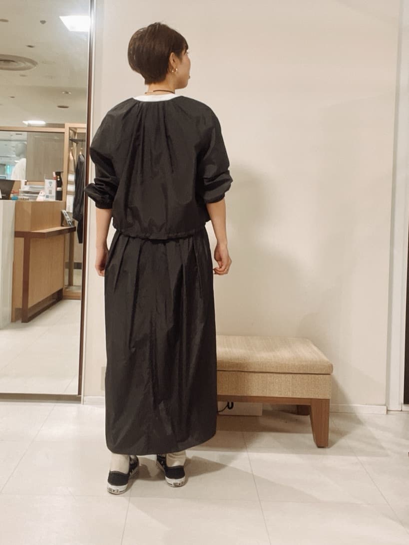 IWAMOさんの「UNTITLED｜◆【セットアップ可/はっ水】シャイニータイプライターブルゾン」を使ったコーディネート