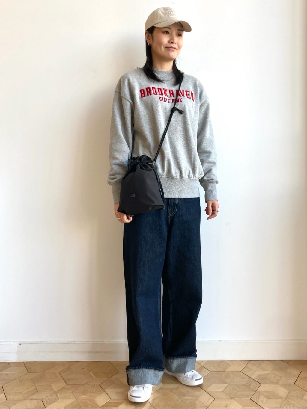 nakagawaさんの「Dessin｜オーガニック裏毛スウェット」を使ったコーディネート