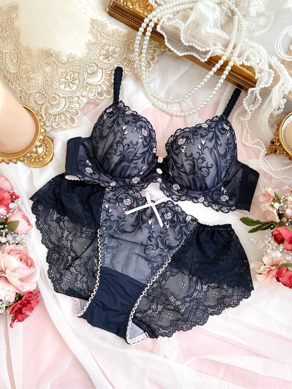 anさんの「Risa Magli｜シュテファニ ブラジャー (B-C) ＜Side Shape（サイドシェイプ）＞」を使ったコーディネート