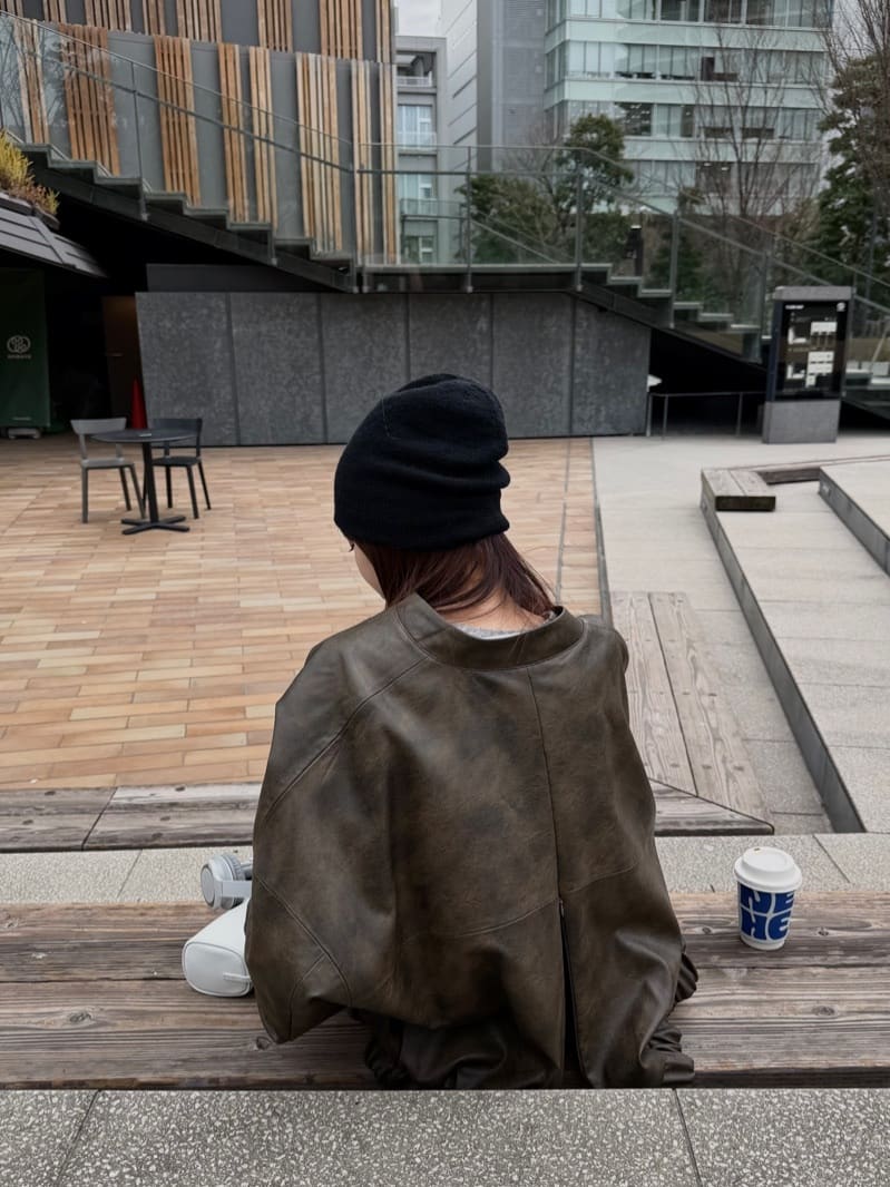 kanamiさんの「CODE A｜puff cardigan」を使ったコーディネート