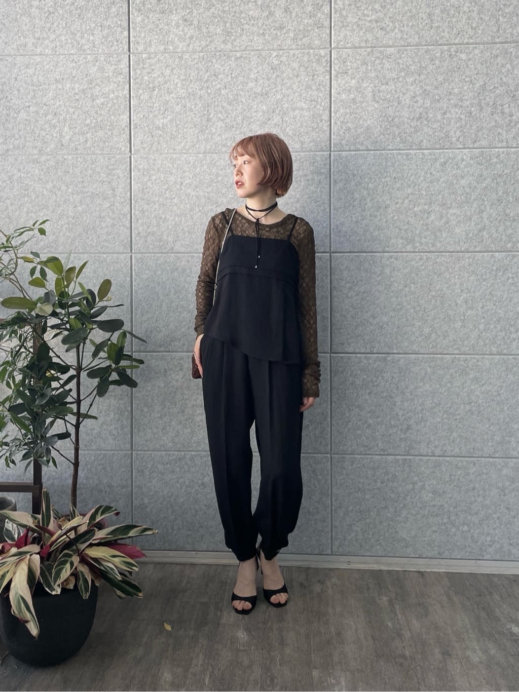 mikuさんの「INDIVI｜【一部店舗限定】バックオープンレースカットソー」を使ったコーディネート
