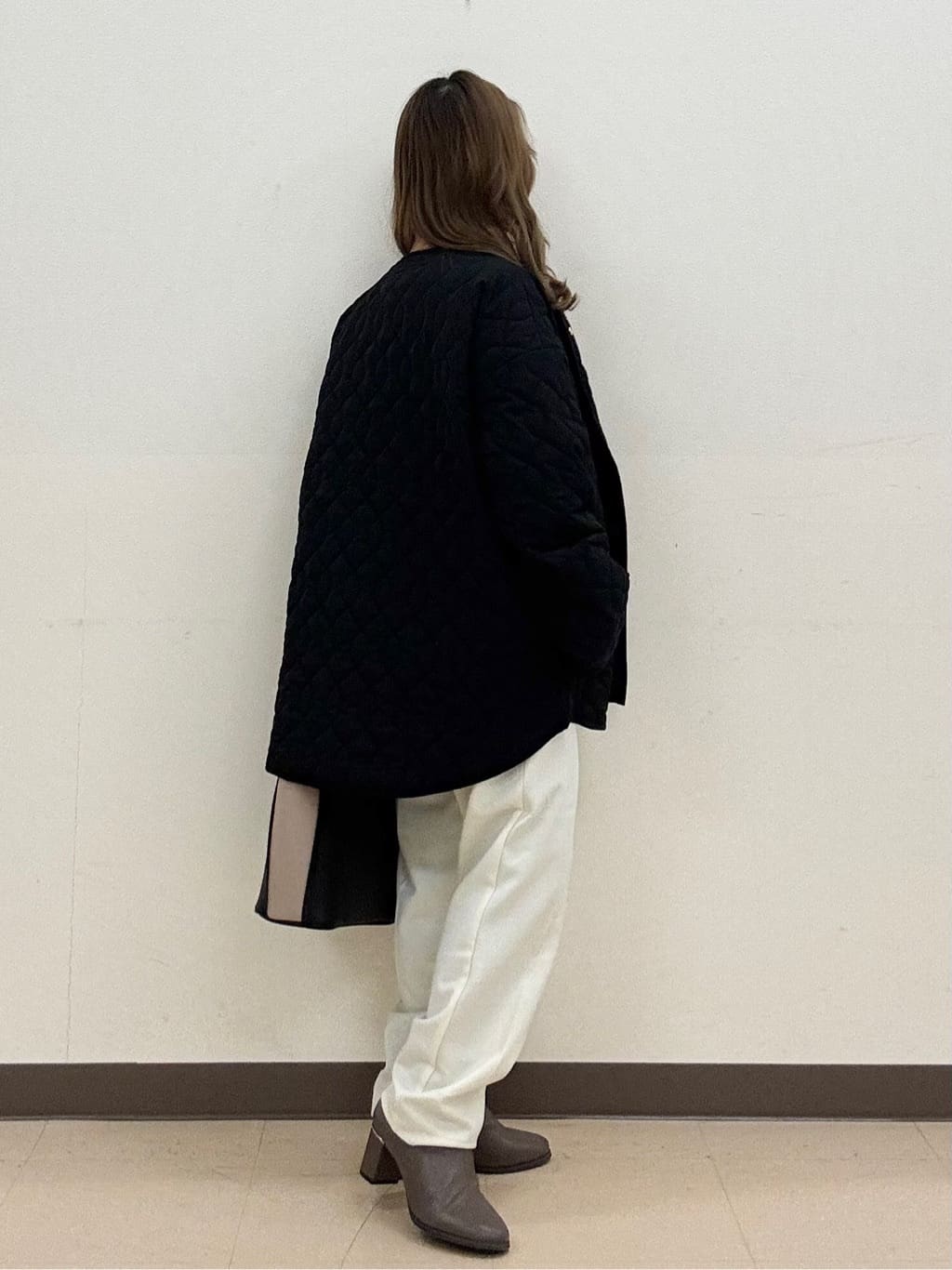 shioさんの「SHOO･LA･RUE｜【洗濯機可/S-LL】美脚見え あったか裏起毛 テーパードパンツ」を使ったコーディネート
