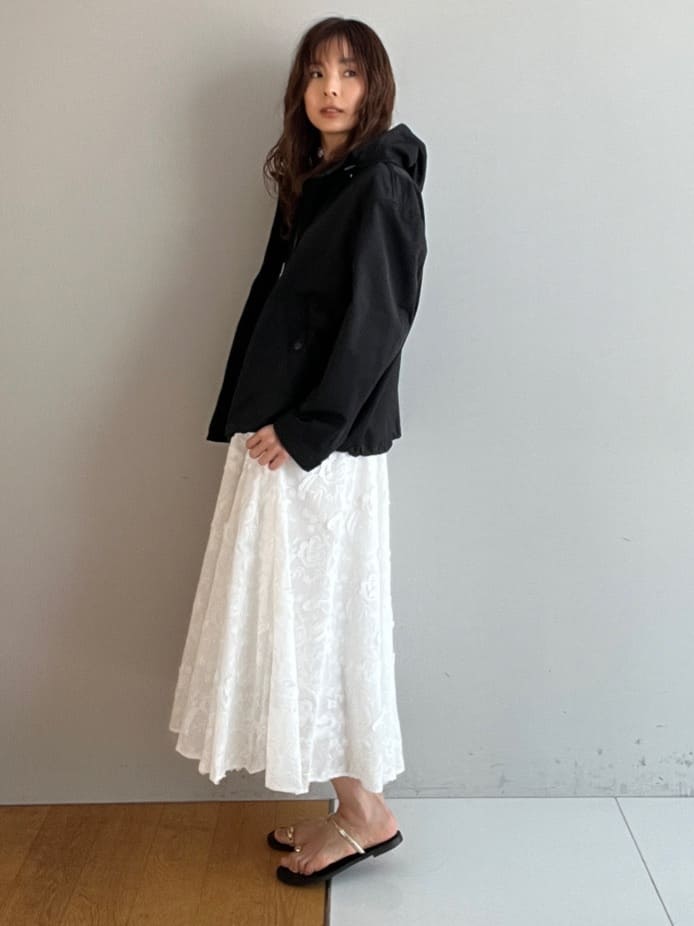 misaさんの「DRESSTERIOR｜【ウォッシャブル】コットン エンブロイダリードレス」を使ったコーディネート