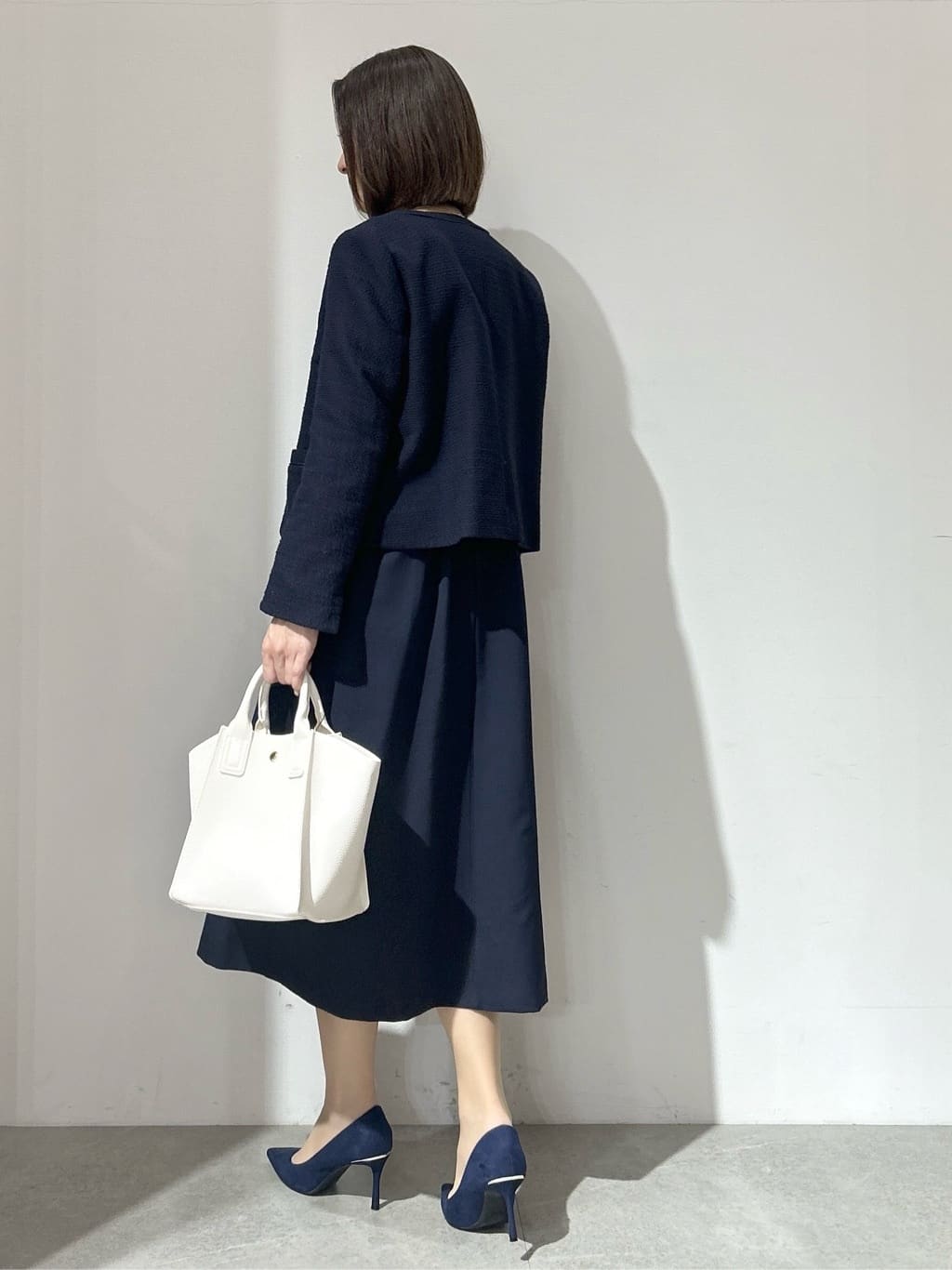 NAKAさんの「OPAQUE.CLIP｜《通勤対応》 コットンツイードジャケット」を使ったコーディネート