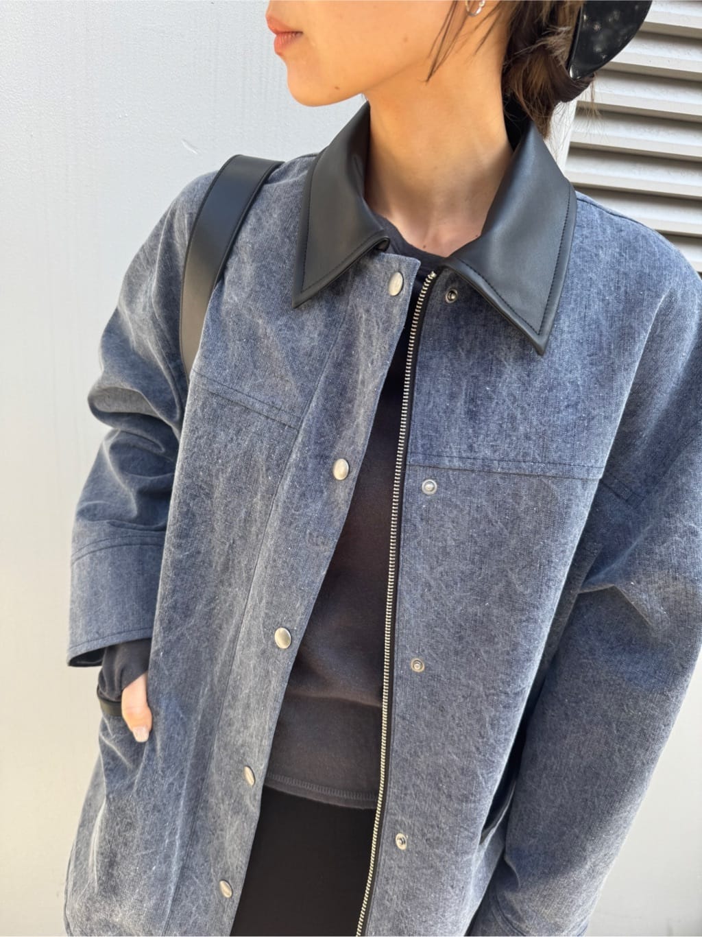 designer yukaさんの「CODE A｜pigment denim coverall」を使ったコーディネート