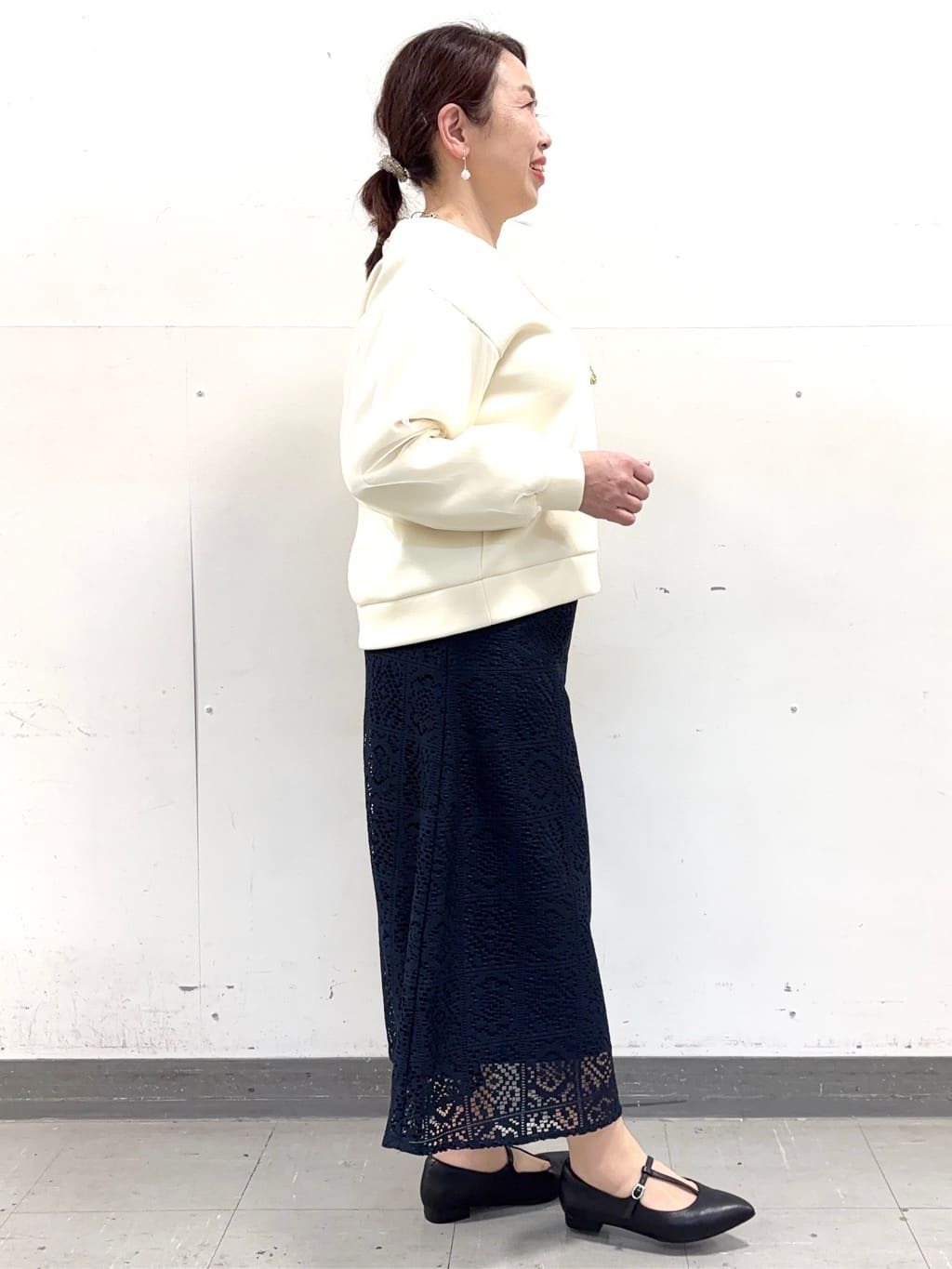 keiさんの「Reflect｜チュールレイヤードスリーブプルオーバー」を使ったコーディネート