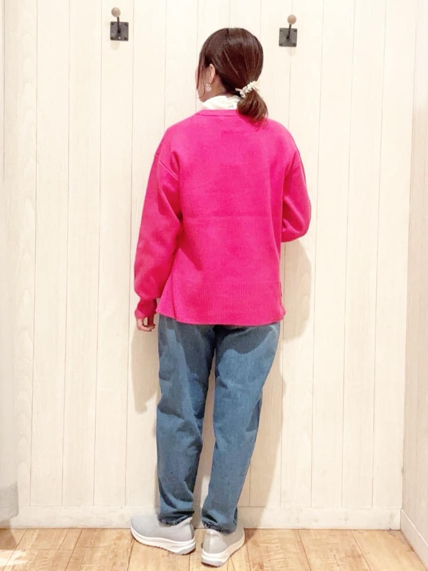 あいこさんの「SHOO･LA･RUE｜【S-LL/洗濯機可/体型カバー】大人世代も取り入れやすい スウェットライクニット」を使ったコーディネート