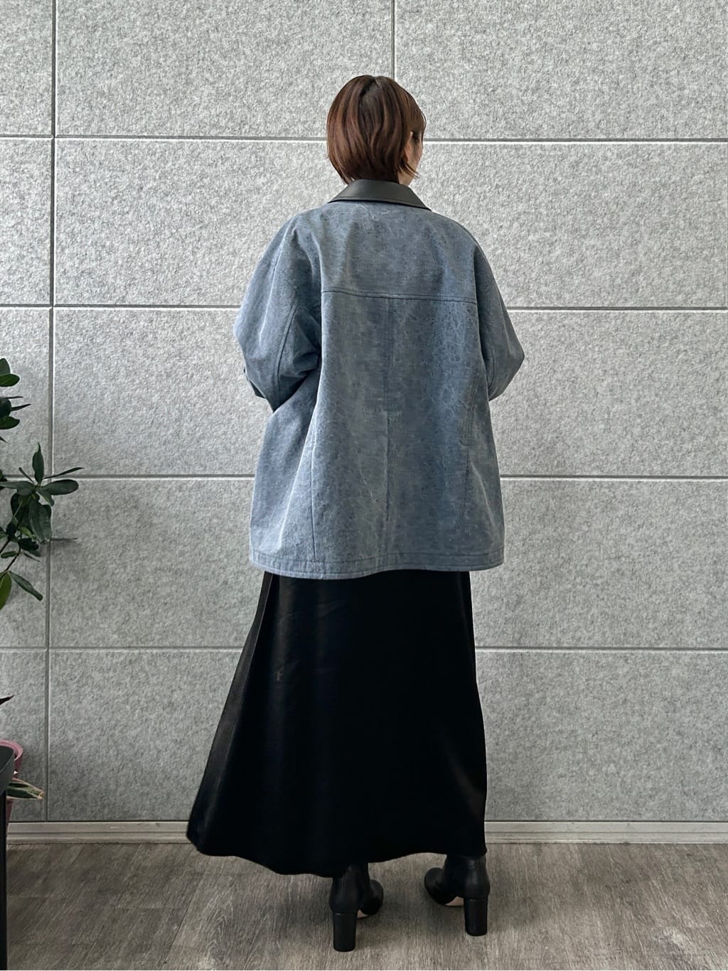 harunaさんの「CODE A｜pigment denim coverall」を使ったコーディネート