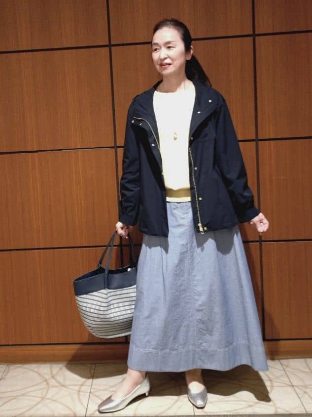 Kさんの「Reflect｜【花粉バリア】マウンテンパーカー」を使ったコーディネート