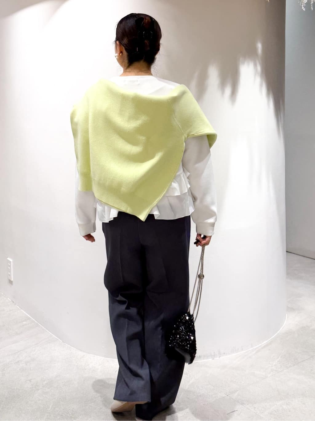 かりんさんの「OPAQUE.CLIP｜スウェットライクニット【洗濯機OK】」を使ったコーディネート