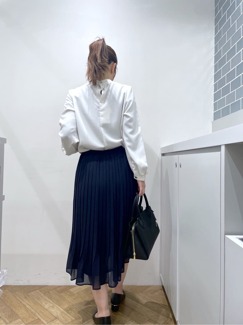 Junさんの「index｜ファンシーツイードノーカラージャケット【洗える】」を使ったコーディネート