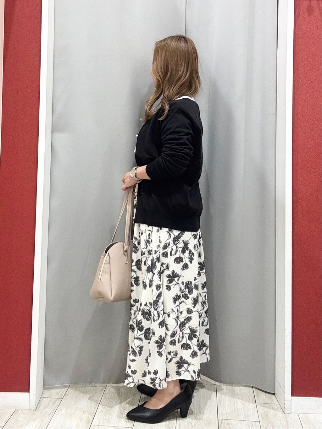 shioさんの「SHOO･LA･RUE｜【洗濯機可/S-LL/アンサンブル可】結局、シンプル クルーネックニット」を使ったコーディネート
