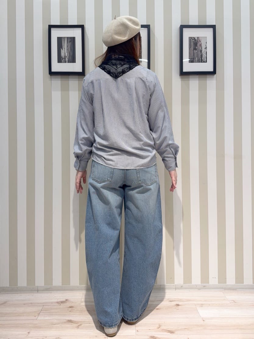 MIYUKIさんの「SHOO･LA･RUE｜マグネット付きレースストール」を使ったコーディネート