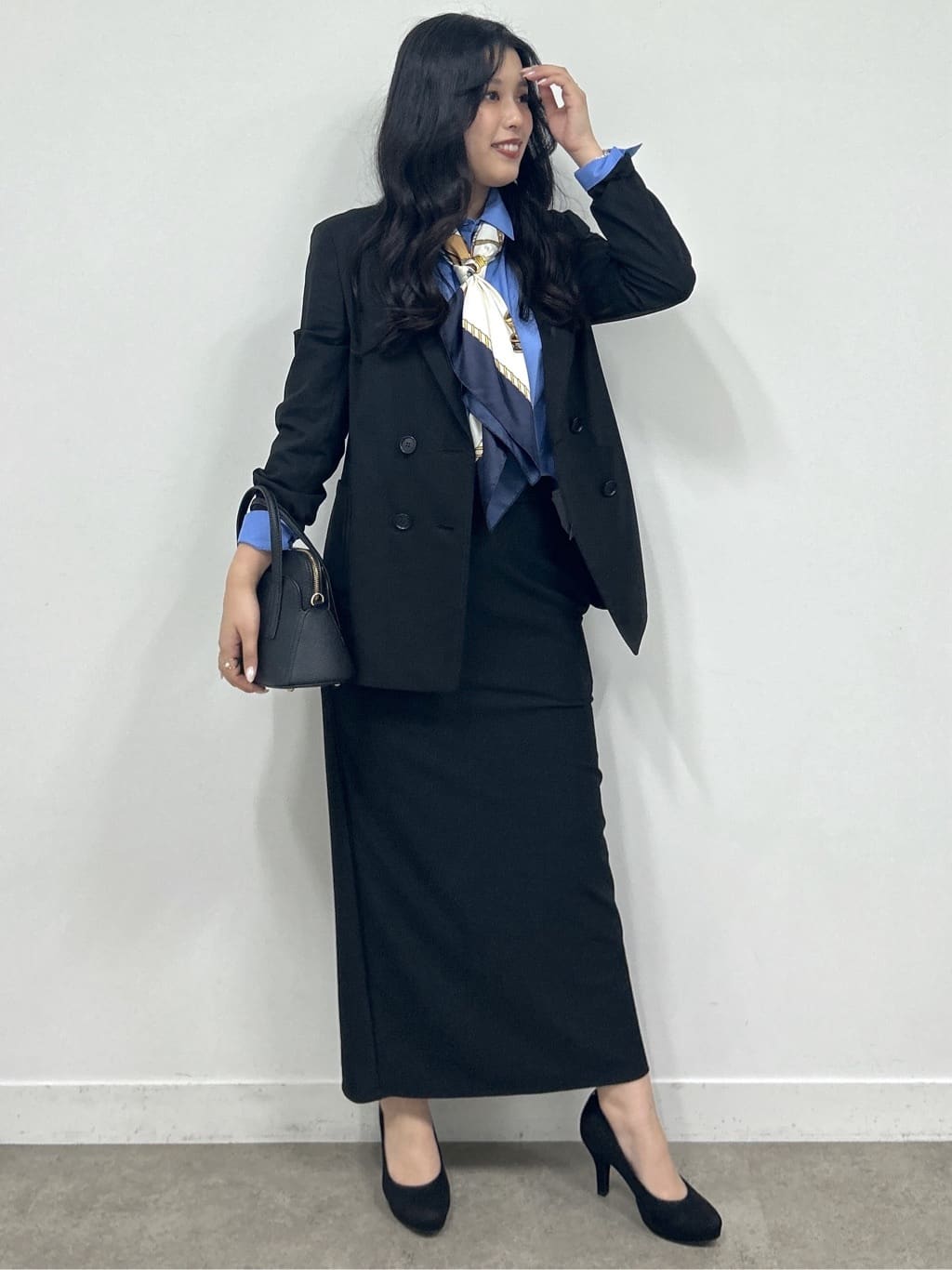 Momokaさんの「COUP DE CHANCE｜【手洗い可／日本製】シアーテーラード ジャケット」を使ったコーディネート
