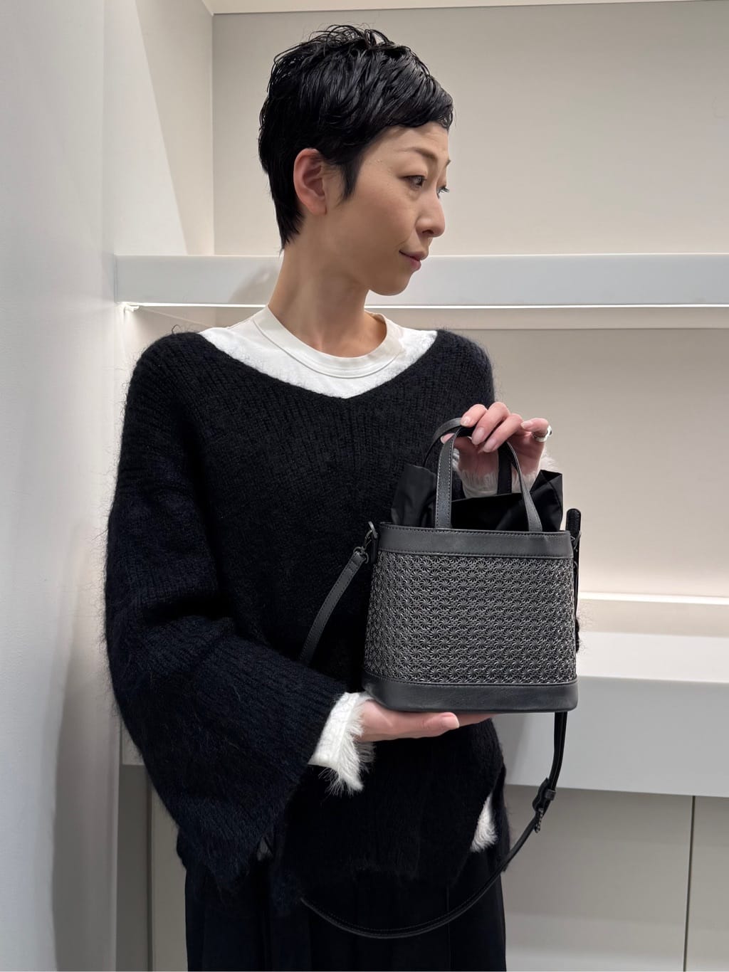 Kさんの「HIROKO HAYASHI｜GIRASOLE（ジラソーレ）2wayショルダーバッグ」を使ったコーディネート