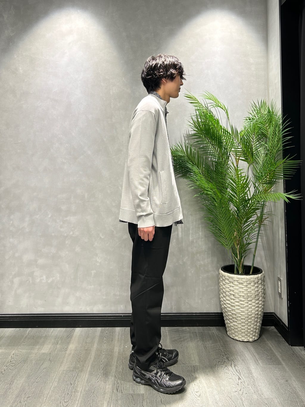 ruiさんの「TAKEO KIKUCHI｜ジップアップ 鹿の子 ニット」を使ったコーディネート