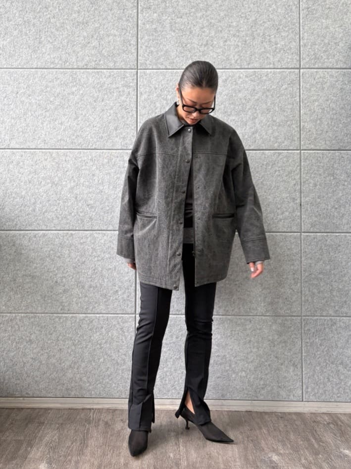 ibuさんの「CODE A｜pigment denim coverall」を使ったコーディネート