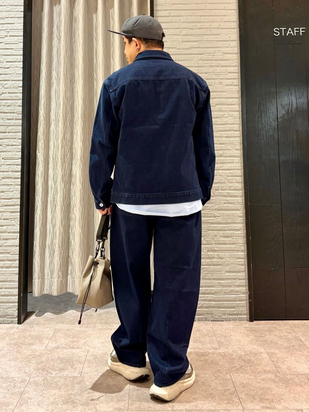 Pーyamaさんの「THE SHOP TK｜【大人にも取り入れやすい】デニムジャケット セットアップ可/洗濯機OK」を使ったコーディネート