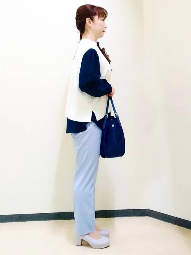 花さんの「Reflect｜【着回し力◎】ジャケット風ニットカーディガン」を使ったコーディネート