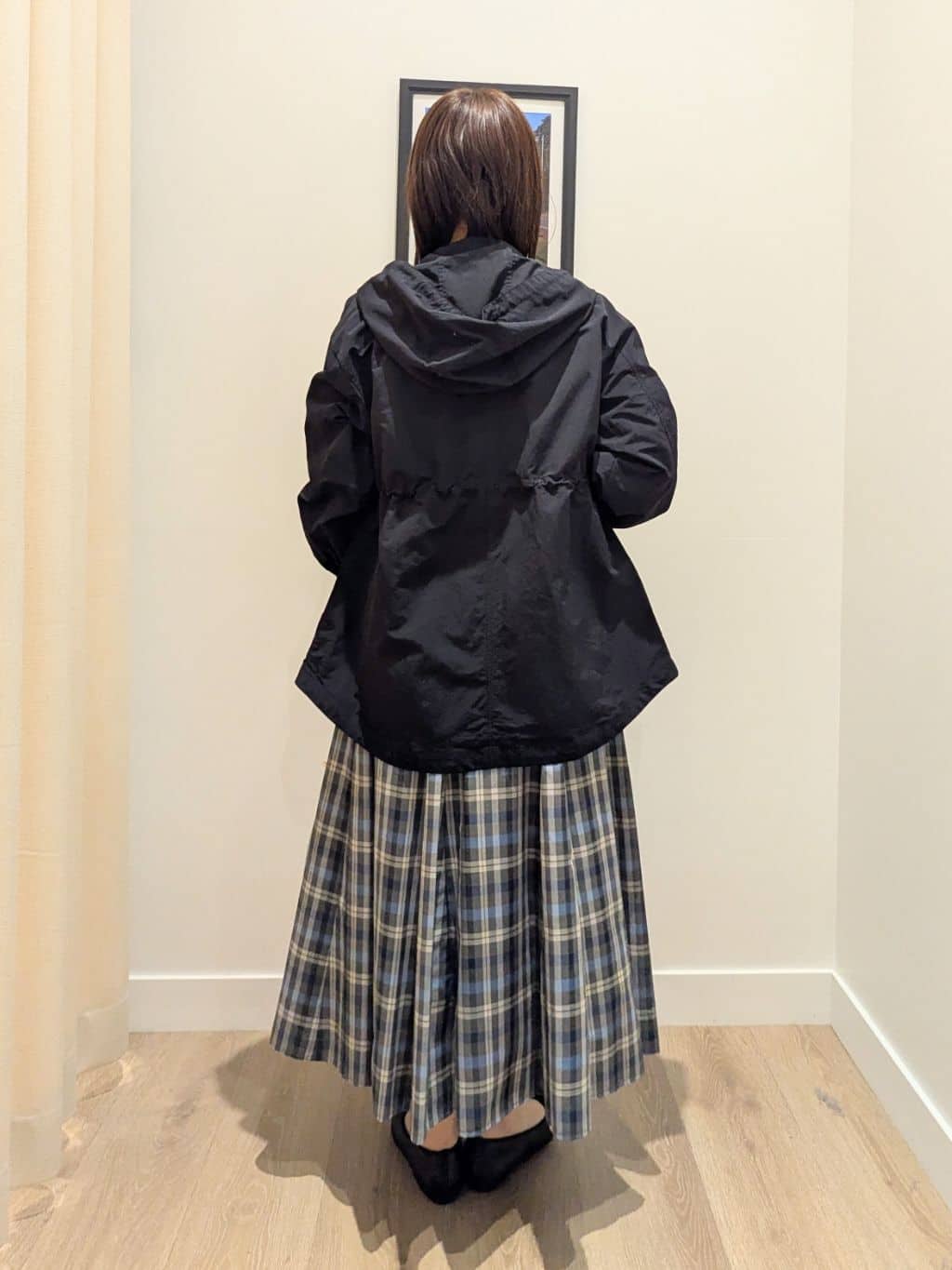 enさんの「Dessin｜【洗える】ラグラン切り替えミニロゴカットソー」を使ったコーディネート