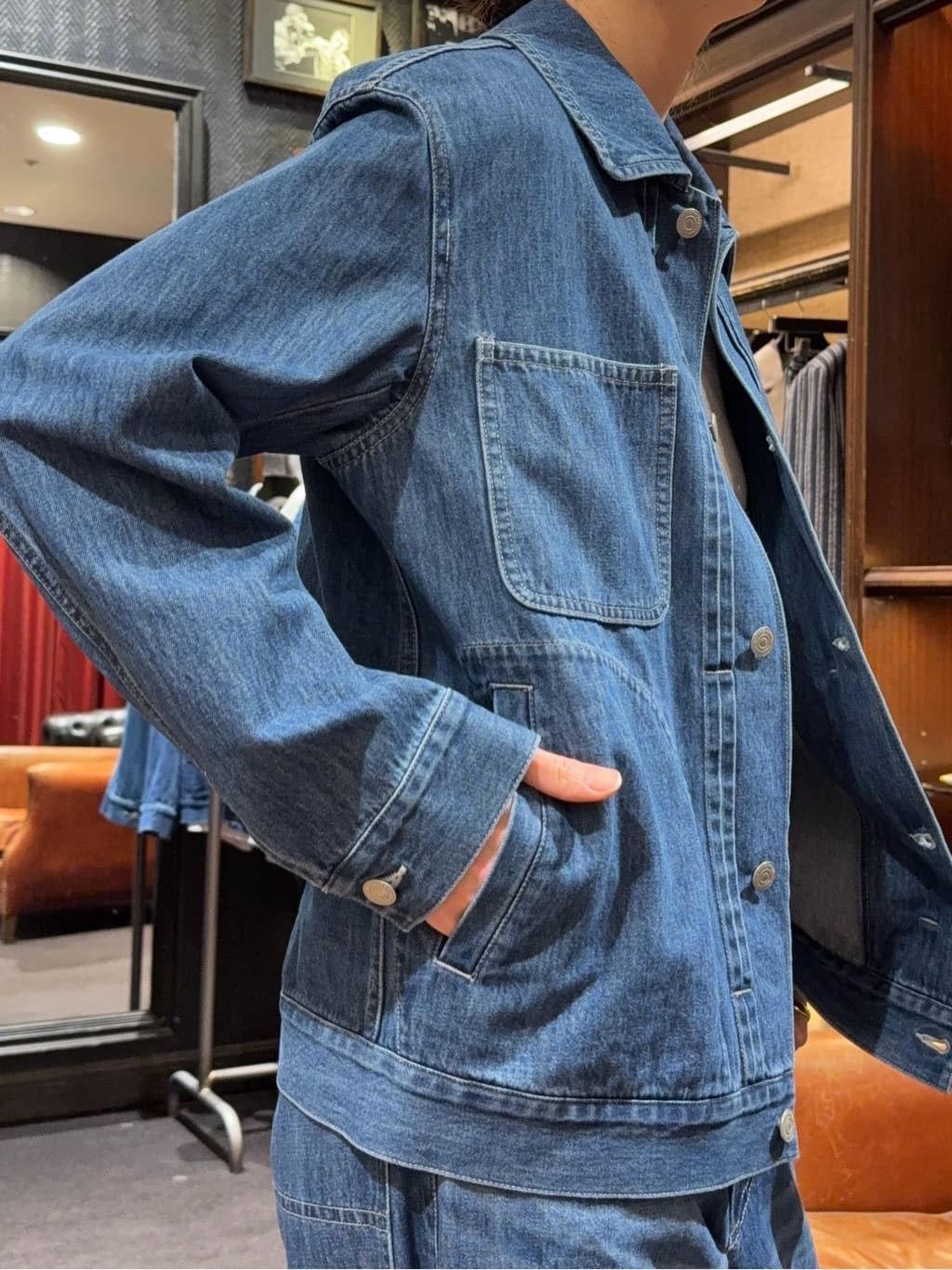 神野（jinno）さんの「TAKEO KIKUCHI｜【BOWLER HAT LABEL】エクスプローラー Gジャン」を使ったコーディネート