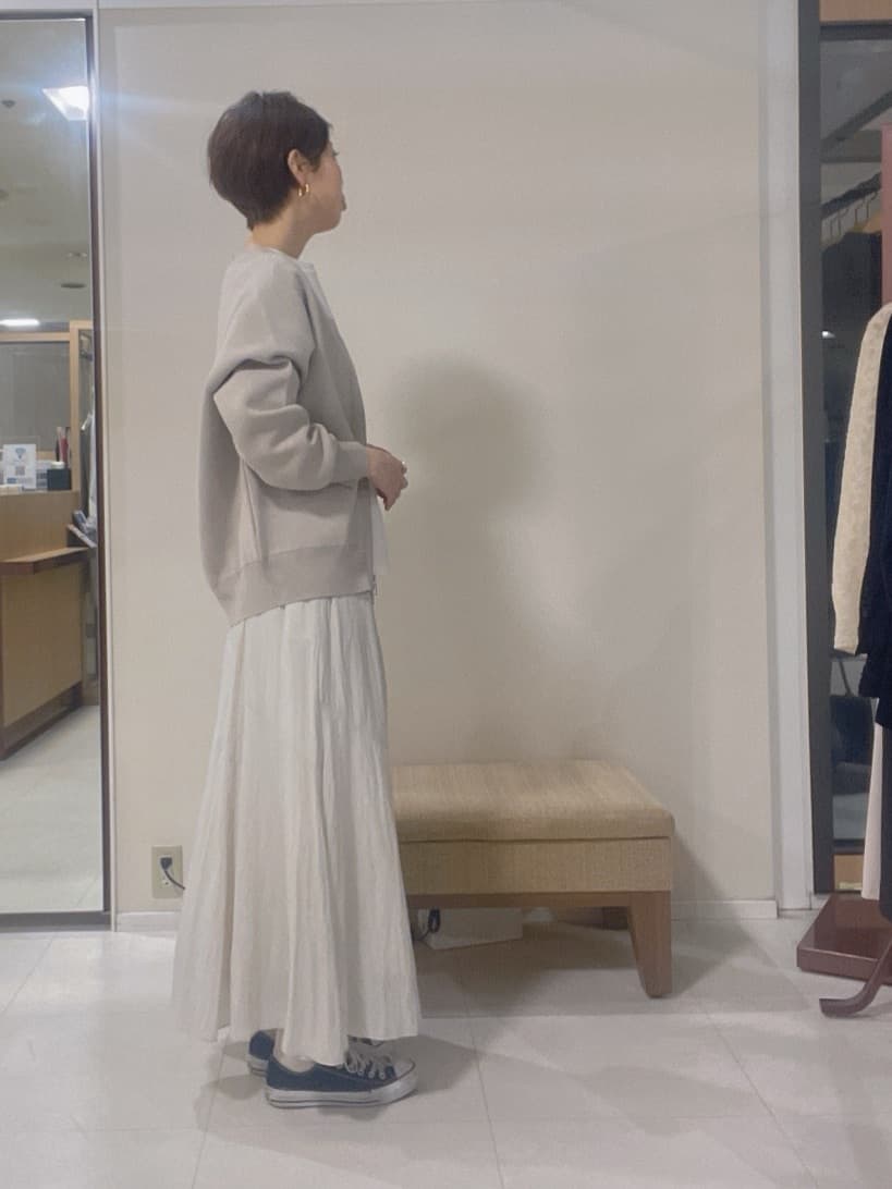 IWAMOさんの「UNTITLED｜◆【軽羽織り/セットアップ可】ジップアップニットカーディガン」を使ったコーディネート