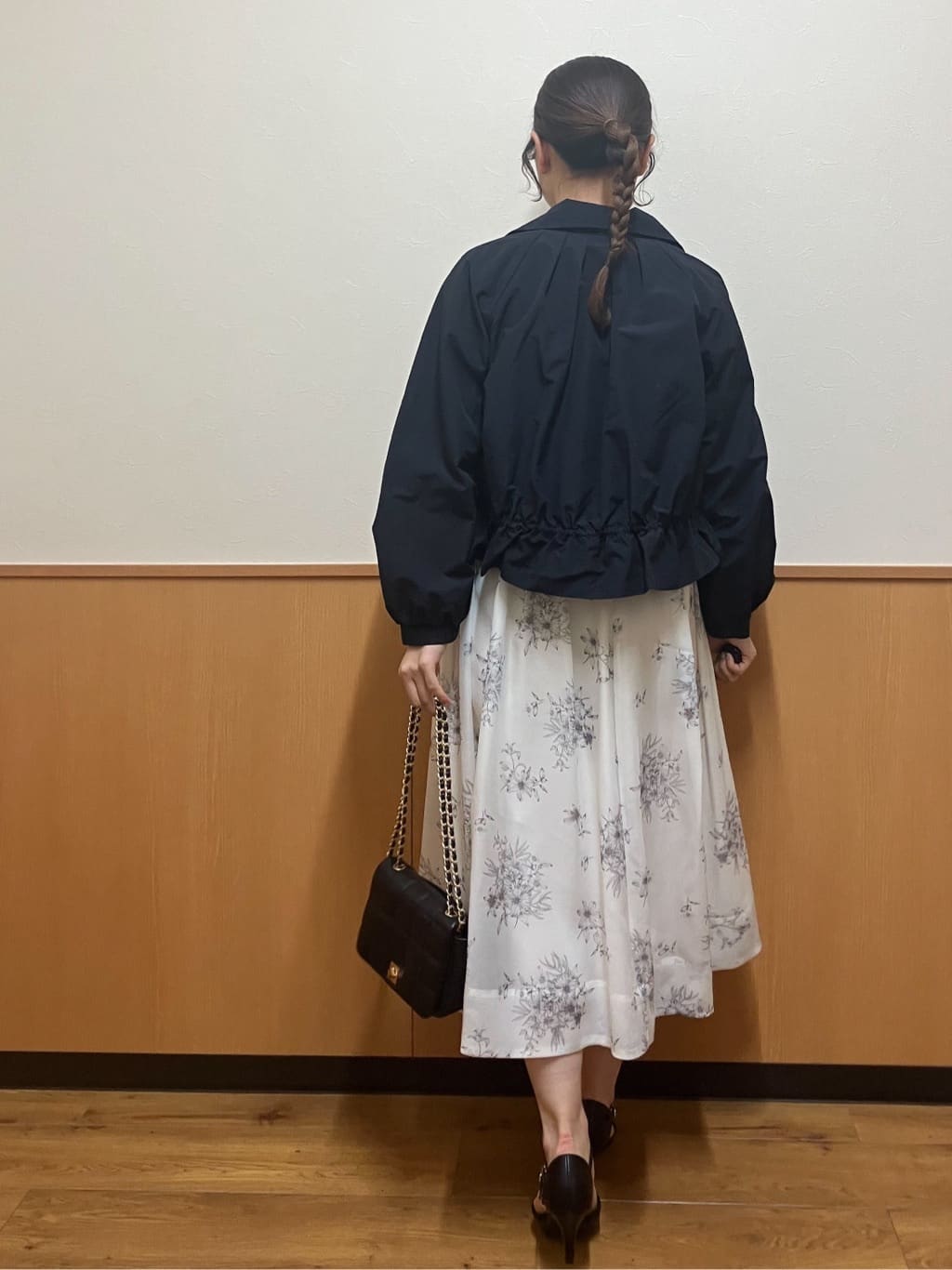 MAYUKIさんの「index｜スタンドカラーペプラムブルゾン【洗濯機OK】」を使ったコーディネート