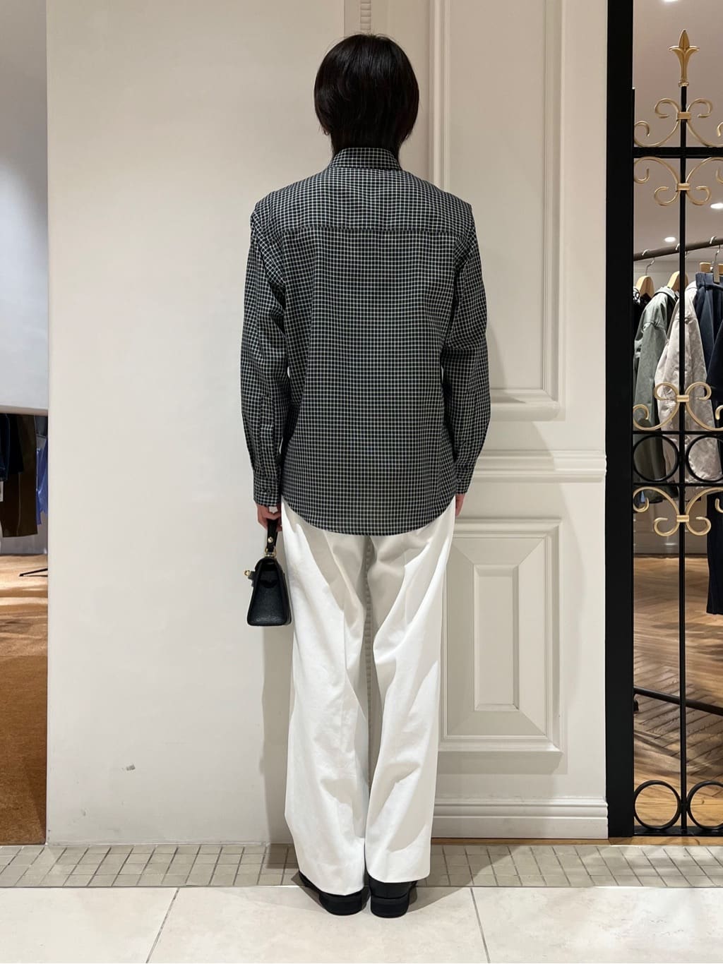 Watanabeさんの「DRESSTERIOR｜ミニチェックシャツ」を使ったコーディネート
