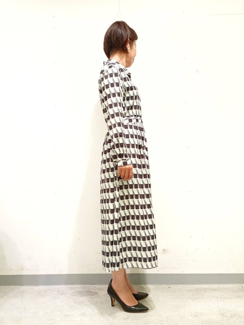 Kさんの「INDIVI｜【褒められデニム】スリムストレート デニムパンツ」を使ったコーディネート