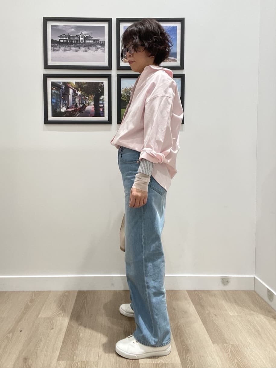 Naoさんの「Dessin｜【洗える】シアーチュールポイントカットソー」を使ったコーディネート