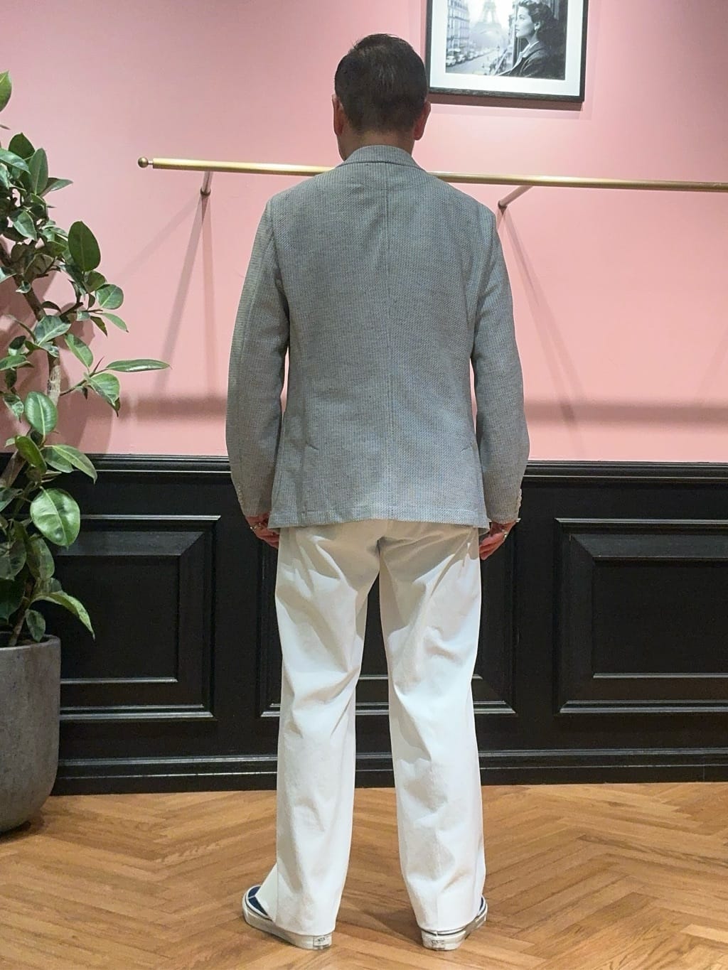 torigoeさんの「DRESSTERIOR｜【ウォッシャブル】コットンシルク マルチボーダーニット」を使ったコーディネート