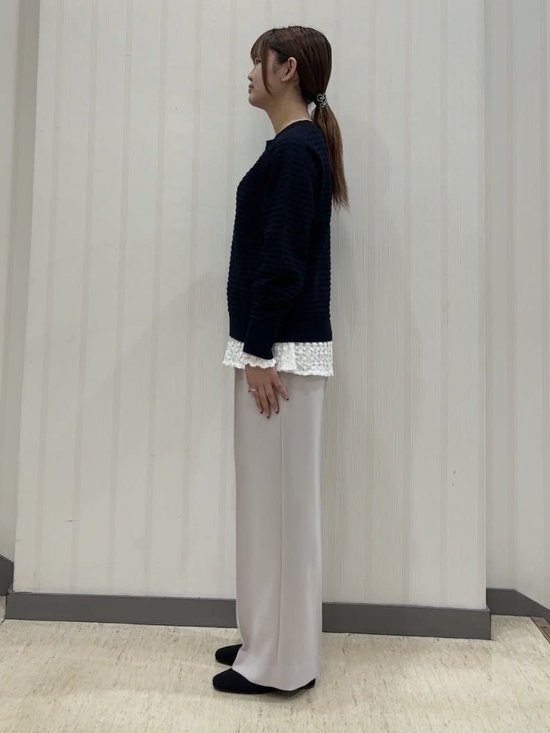 ちひさんの「INDIVI｜【洗える／UVケア／SETUP可】着る日傘ワイドパンツ」を使ったコーディネート