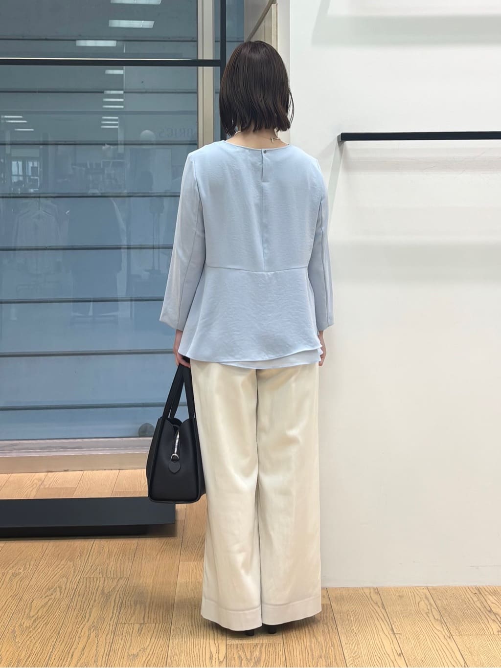 asamiさんの「INDIVI｜ランダムパール調ネックレス」を使ったコーディネート