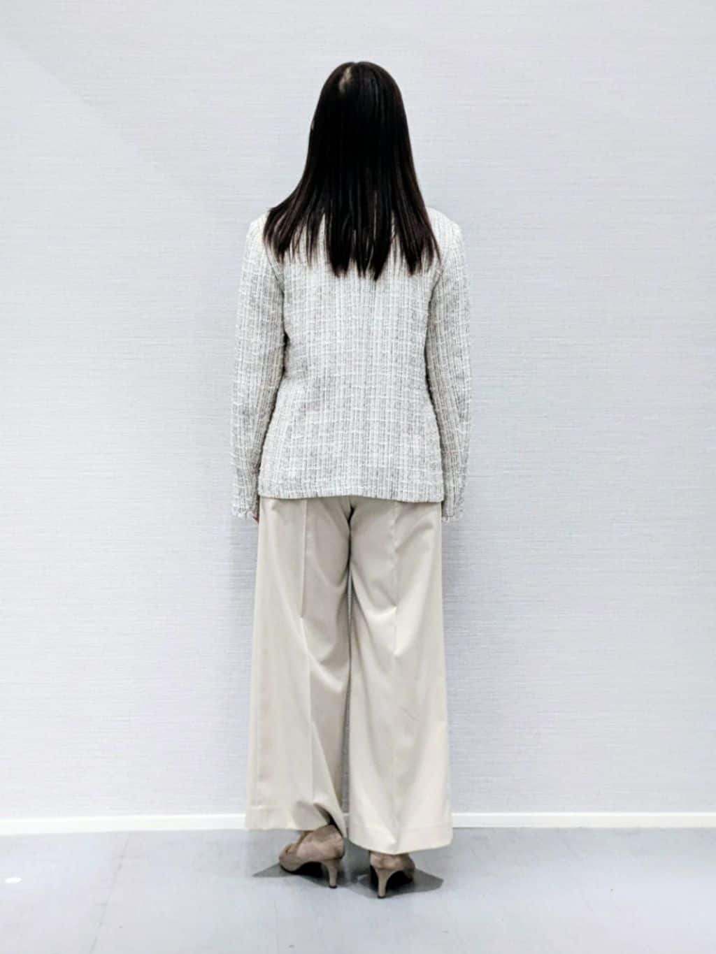 makkyさんの「UNTITLED｜【仕事着/スーツ】ファンシーツイード ジャケット」を使ったコーディネート