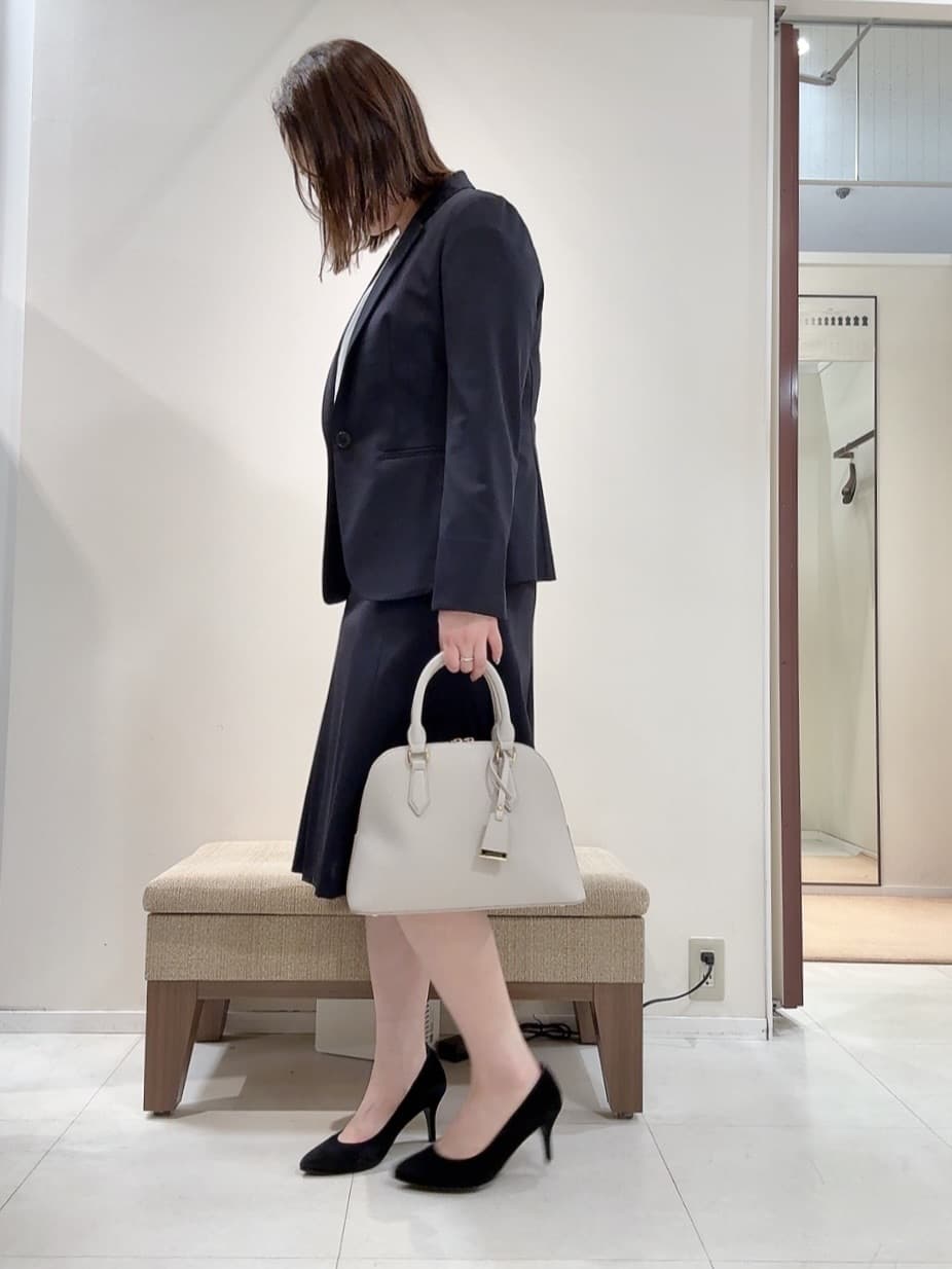 YUIさんの「UNTITLED｜【UV/接触冷感/スーツ】ジャージテーラードジャケット」を使ったコーディネート