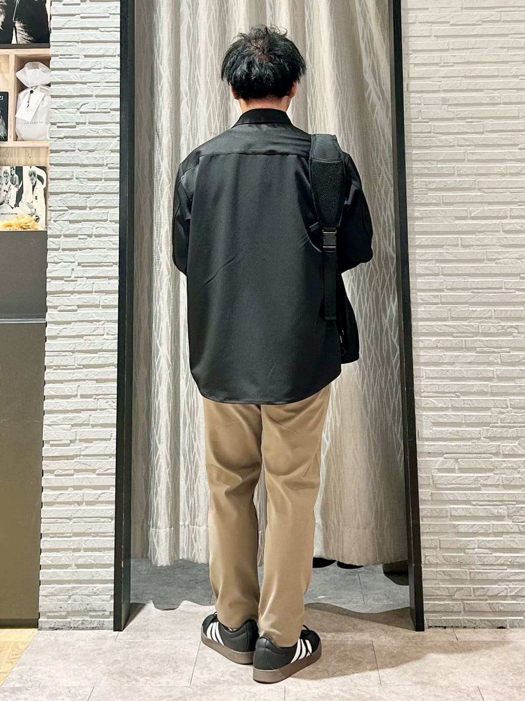 KENJI Iさんの「THE SHOP TK｜FLEX LINE  カバーオール　ストレッチ/防シワ/マシンウォッシャブル/セットアップ可」を使ったコーディネート
