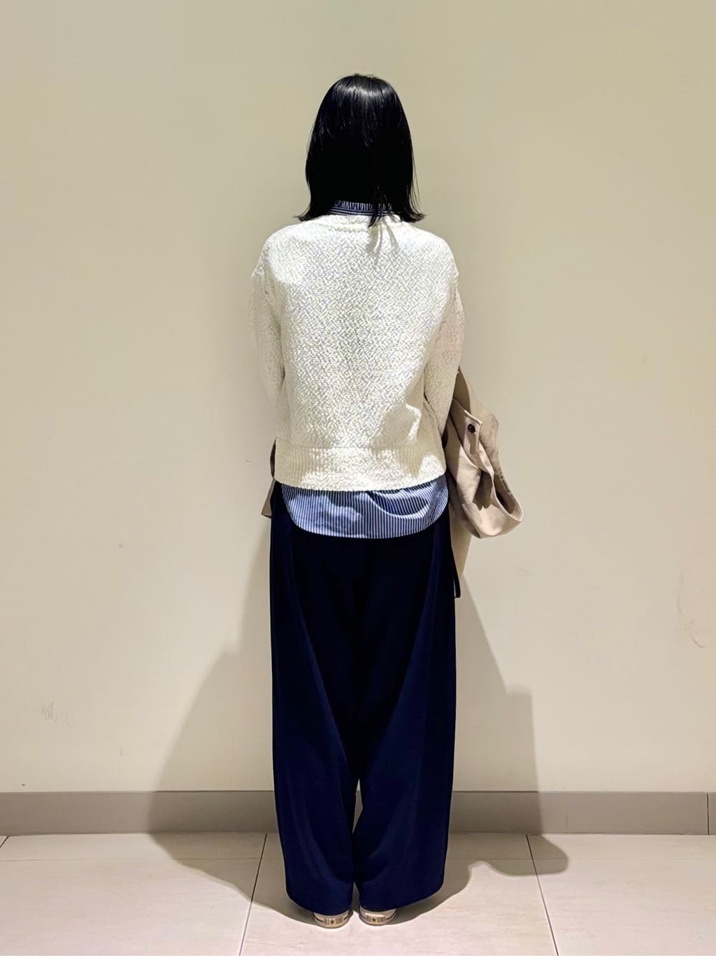 mayuさんの「Dessin｜【洗える】ローゲージコットンニット」を使ったコーディネート