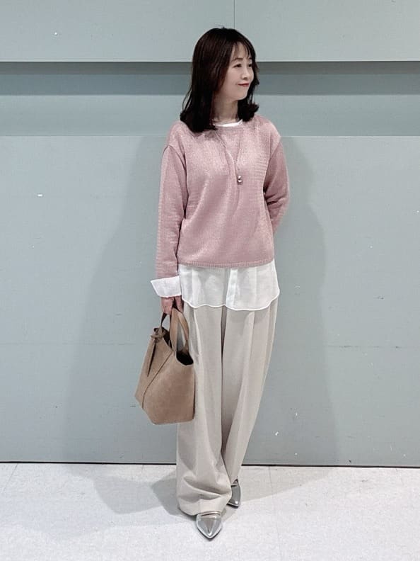 makiさんの「UNTITLED｜【定番人気/はっ水/洗える】タスランショートトレンチコート」を使ったコーディネート