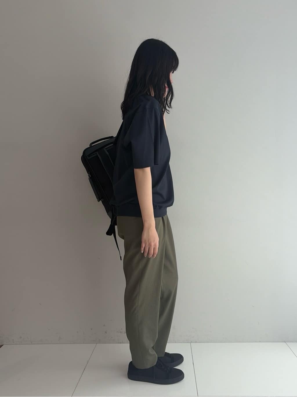 Akutagawaさんの「TAKEO KIKUCHI｜【接触冷感】アイスクリアコットン Tシャツ」を使ったコーディネート